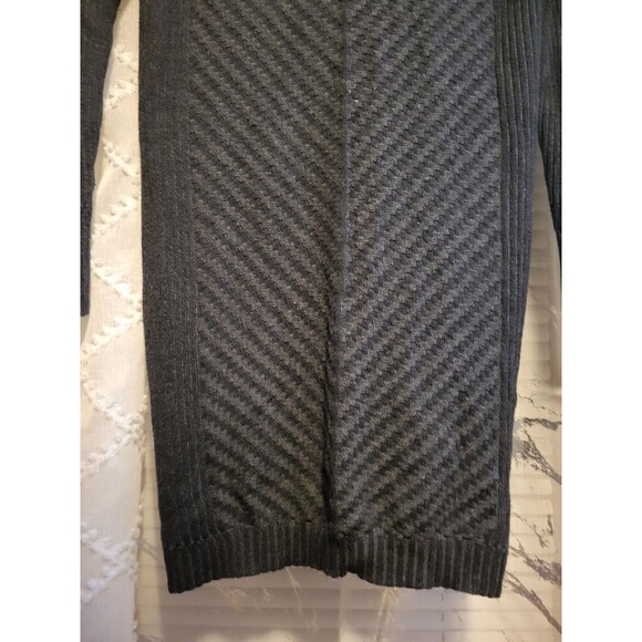 Eddie Bauer Sweater Zip Cotton Long Cardigan Womens L Grandma Preppy Teacher - Picture 7 of 16